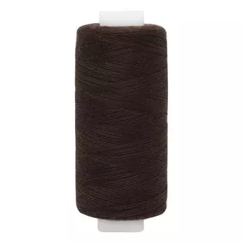 Нитки 40/2 универсальные, 400 ярдов (388 шоколад), 10 шт в уп.