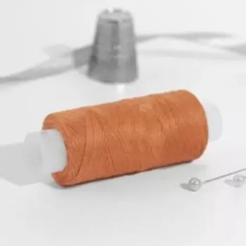 Нитки 40ЛШ, 200 м, цвет охра №0506