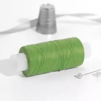 Нитки 40ЛШ, 200 м, цвет зелёный №3708