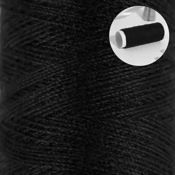 Нитки 40/2, 45 м, чёрные