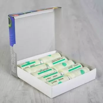 Нитки Dor Tak 40/2, 400 ярд, цвет №104 светло-жёлтый, 10 шт в уп.