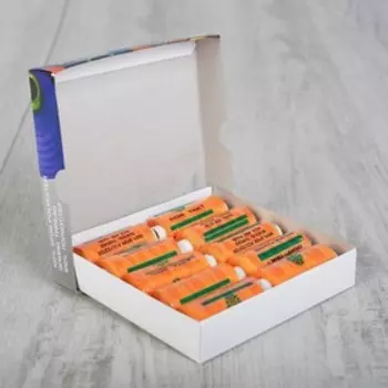 Нитки Dor Tak 40/2, 400 ярд, цвет №114 оранжевый, 10 шт в уп.