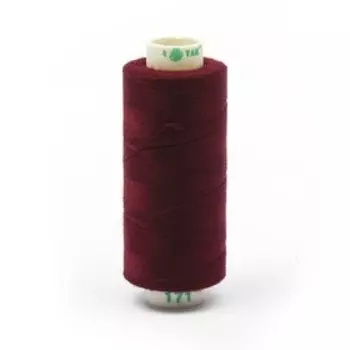 Нитки Dor Tak 40/2, 400 ярд, цвет №171 бордовый, 10 шт в уп.