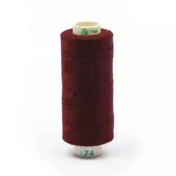 Нитки Dor Tak 40/2, 400 ярд, цвет №174 коричневый, 10 шт в уп.