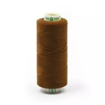 Нитки Dor Tak 40/2, 400 ярд, цвет №191 коричневый, 10 шт в уп.