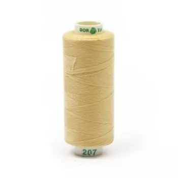 Нитки Dor Tak 40/2, 400 ярд, цвет №207 экрю, 10 шт в уп.