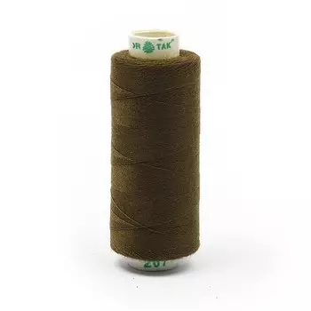Нитки Dor Tak 40/2, 400 ярд, цвет №267 оливковый, 10 шт в уп.