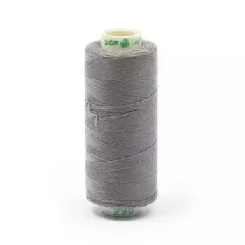 Нитки Dor Tak 40/2, 400 ярд, цвет №290 серый, 10 шт в уп.