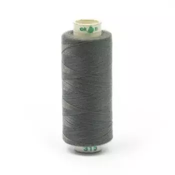 Нитки Dor Tak 40/2, 400 ярд, цвет №315 серый, 10 шт в уп.