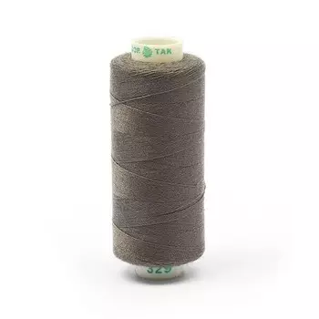 Нитки Dor Tak 40/2, 400 ярд, цвет №329 серый, 10 шт в уп.