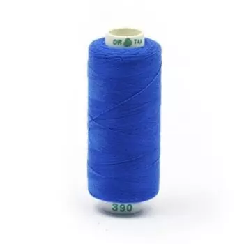 Нитки Dor Tak 40/2, 400 ярд, цвет №390 синий, 10 шт в уп.