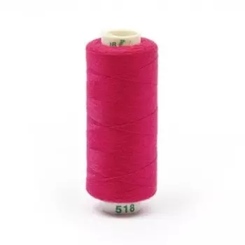 Нитки Dor Tak 40/2, 400 ярд, цвет №518 розовый