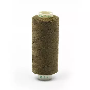 Нитки Dor Tak 40/2, 400 ярд, цвет №664 серый, 10 шт в уп.