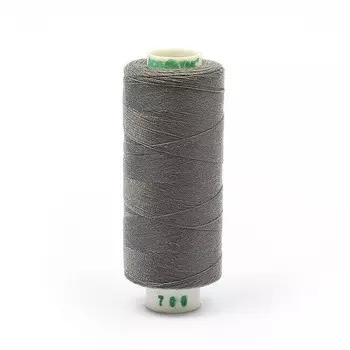Нитки Dor Tak 40/2, 400 ярд, цвет №700 серый, 10 шт в уп.
