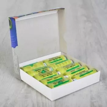 Нитки Dor Tak 40/2, 400 ярд, цвет №707 светло-зеленый, 10 шт в уп.