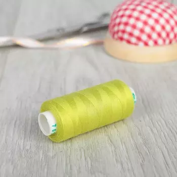 Нитки Dor Tak 40/2, 400 ярд, цвет №707 светло-зеленый, 10 шт в уп.