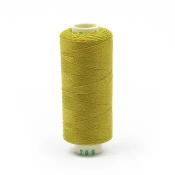 Нитки Dor Tak 40/2, 400 ярд, цвет №708 оливковый, 10 шт в уп.