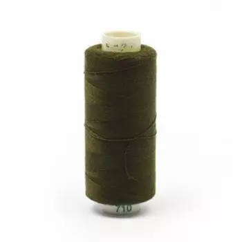 Нитки Dor Tak 40/2, 400 ярд, цвет №710 оливковый, 10 шт в уп.
