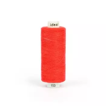 Нитки Ideal 40/2, длина 366 м, цвет № 153 красный, 10 шт в уп