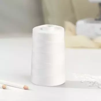 Нитки «Экстра» 100, 5000 м, цвет белый