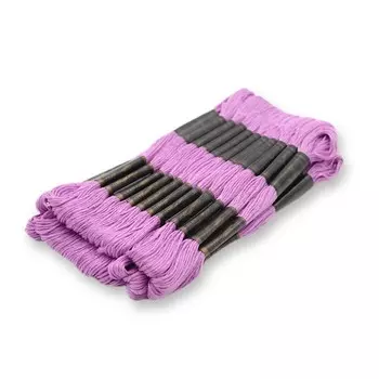 Нитки мулине Bestex (608), 24 шт. в упаковке