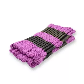 Нитки мулине Bestex (609), 24 шт. в упаковке