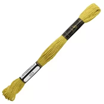 Нитки мулине Bestex (653), 24 шт. в упаковке