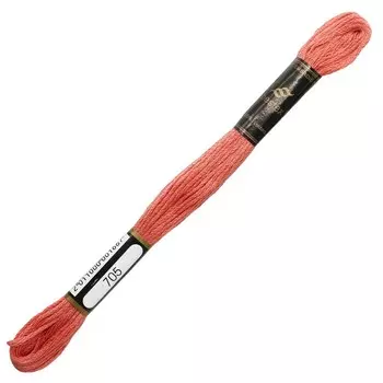 Нитки мулине Bestex (705), 24 шт. в упаковке