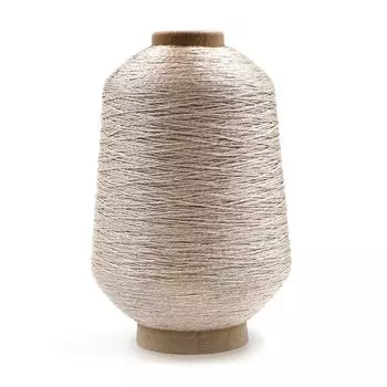 Нитки мулине Bestex металик (500гр) (серебро)