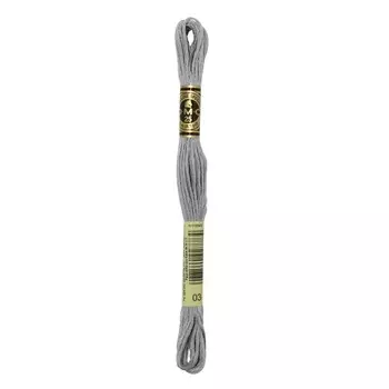 Нитки мулине DMC 117 (003), 12 шт. в упаковке