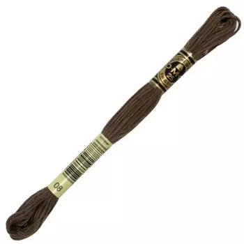 Нитки мулине DMC 117 (008), 12 шт. в упаковке