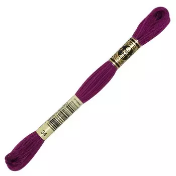 Нитки мулине DMC 117 (034), 12 шт. в упаковке