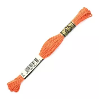 Нитки мулине DMC 117 (3340), 12 шт. в упаковке