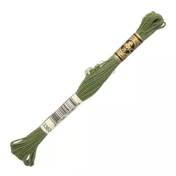 Нитки мулине DMC 117 (3363), 12 шт. в упаковке