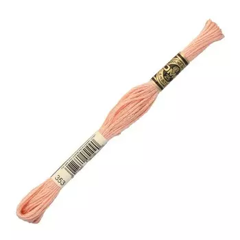 Нитки мулине DMC 117 (353), 12 шт. в упаковке