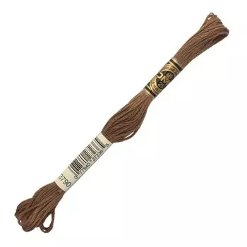 Нитки мулине DMC 117 (3790), 12 шт. в упаковке