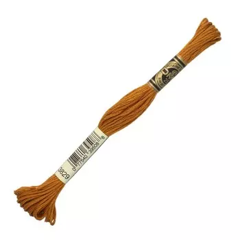 Нитки мулине DMC 117 (3829), 12 шт. в упаковке