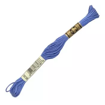 Нитки мулине DMC 117 (3838), 12 шт. в упаковке