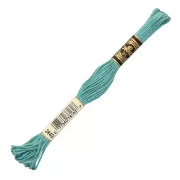 Нитки мулине DMC 117 (3849), 12 шт. в упаковке