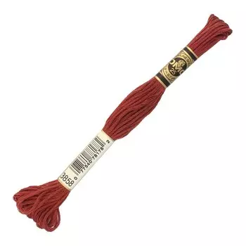 Нитки мулине DMC 117 (3858), 12 шт. в упаковке