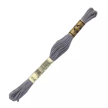 Нитки мулине DMC 117 (414), 12 шт. в упаковке