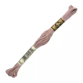 Нитки мулине DMC 117 (452), 12 шт. в упаковке