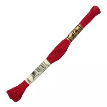 Нитки мулине DMC 117 (498), 12 шт. в упаковке