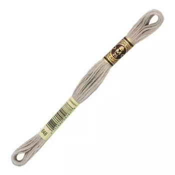 Нитки мулине DMC 117 (648), 12 шт. в упаковке