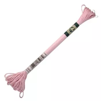 Нитки мулине DMC 117 (818), 12 шт. в упаковке