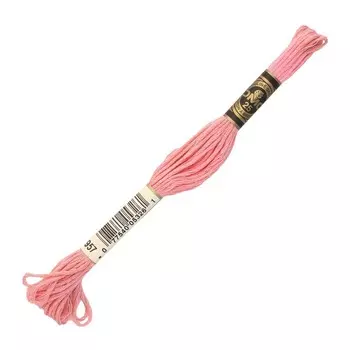 Нитки мулине DMC 117 (957), 12 шт. в упаковке