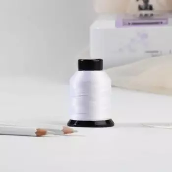 Нитки обувные, 70Л, 300 м, цвет белый