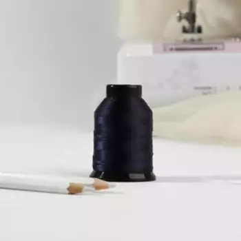 Нитки обувные, 86Л, 250 м, цвет синий