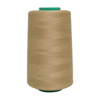 Нитки промышленные 40/2, универсальные, 5000 ярдов (160 бежевый)