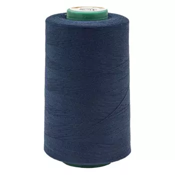 Нитки промышленные 40/2, универсальные, 5000 ярдов (095 синий)